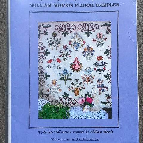 William Morris Floral Sampler pattern by Michele Hill