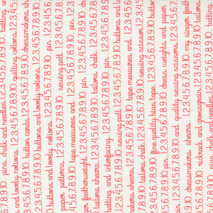 20414-21 Text Ivory/Red