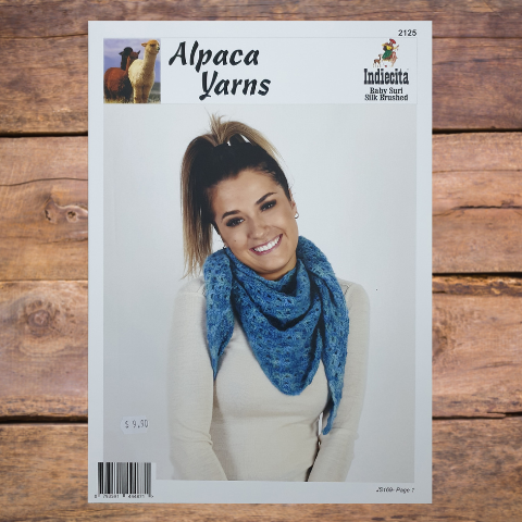 Alpaca Yarns 2125 - Indiecita Crochet Scarf