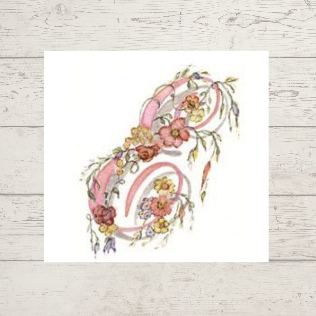 Dicraft Embroidery Panels - Monograms