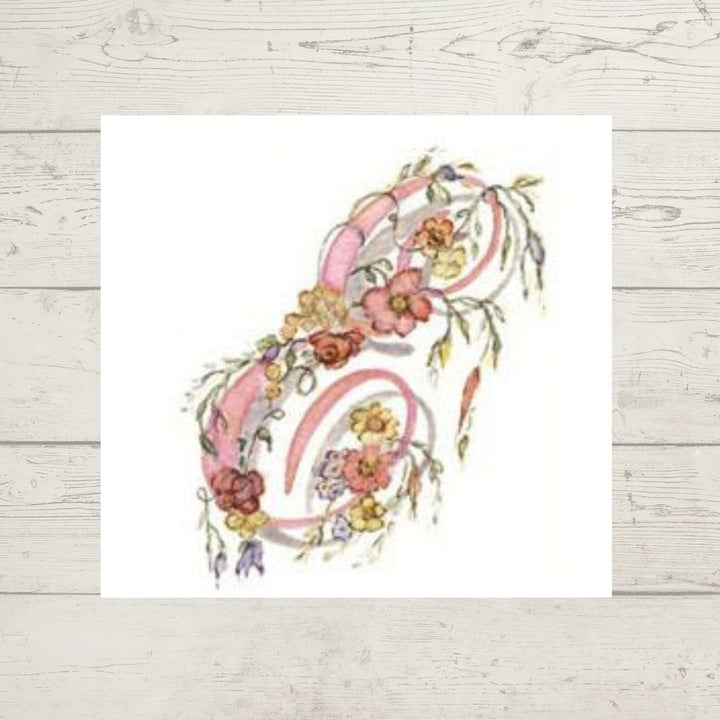 Dicraft Embroidery Panels - Monograms