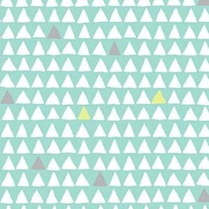22491 triangles white and teal