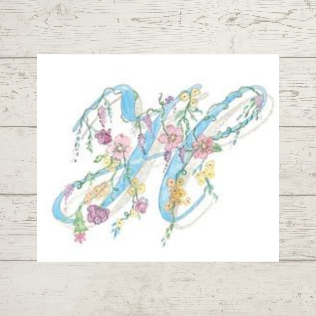 Dicraft Embroidery Panels - Monograms