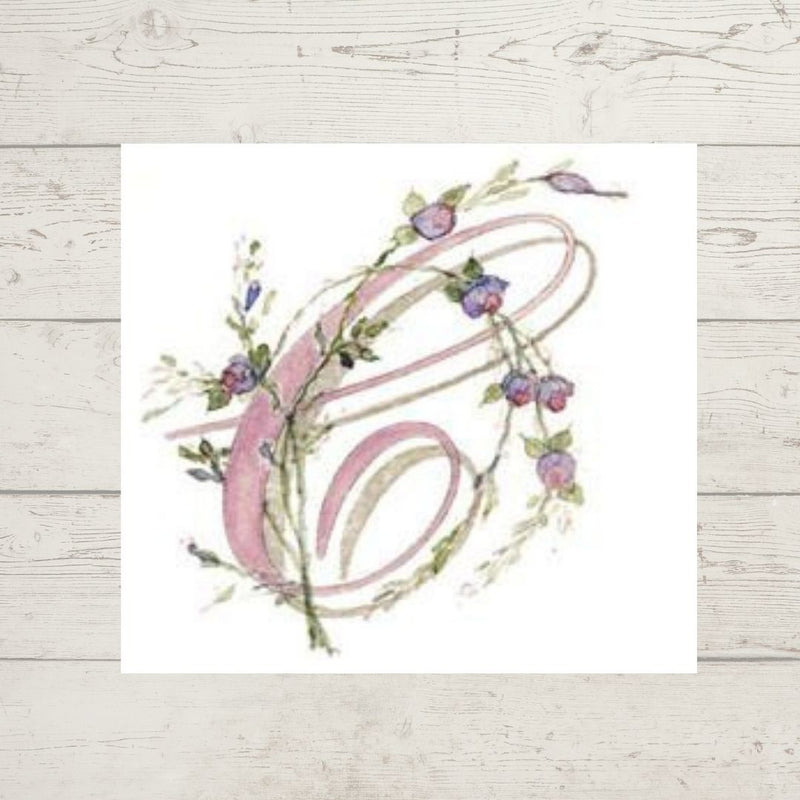 Dicraft Embroidery Panels - Monograms