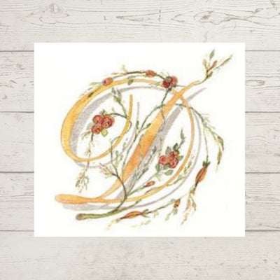 Dicraft Embroidery Panels - Monograms
