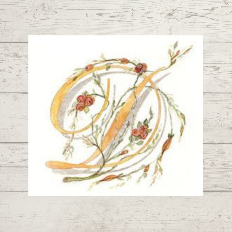 Dicraft Embroidery Panels - Monograms