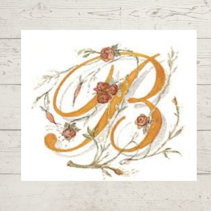Dicraft Embroidery Panels - Monograms