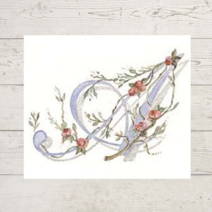 Dicraft Embroidery Panels - Monograms