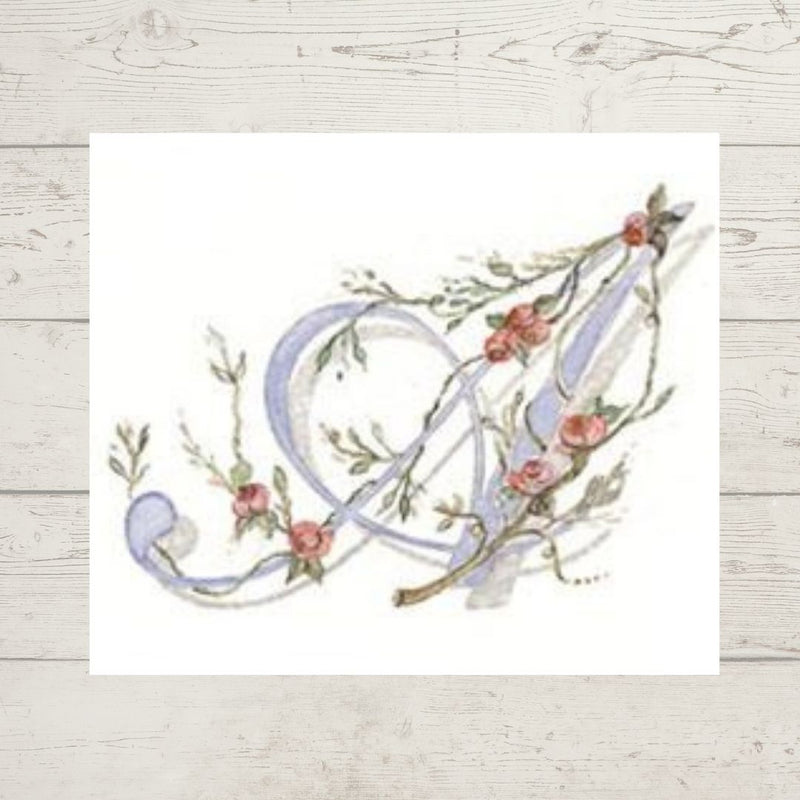 Dicraft Embroidery Panels - Monograms