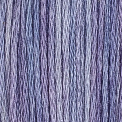 House of Embroidery Stranded Cotton - Blues, Purples & Greens