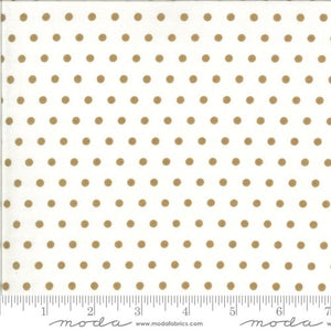 2976-18 Pie dots Ivory