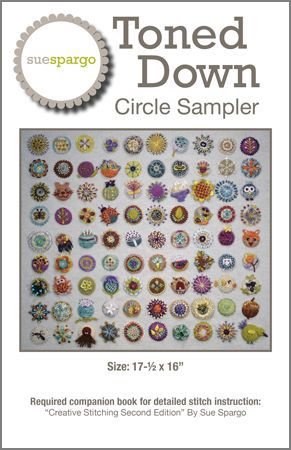Sue Spargo - Toned Down Circle Sampler pattern