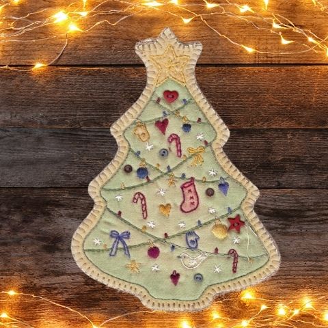 Vintage Ornaments Christmas Embroidery