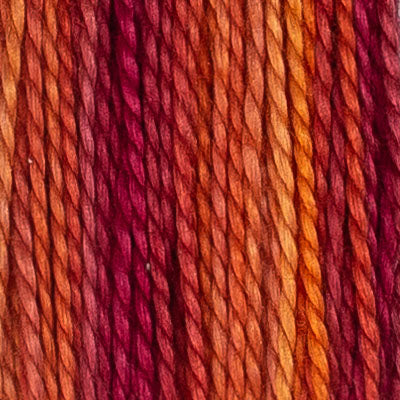 House of Embroidery Pearl 8 - Yellows, Oranges & Reds