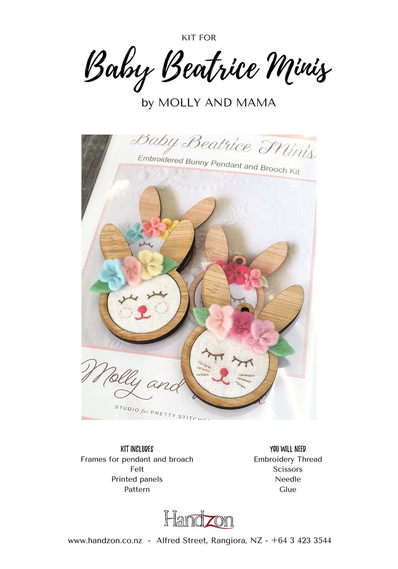 Bunny Kits for Patterns by Molly and Mama