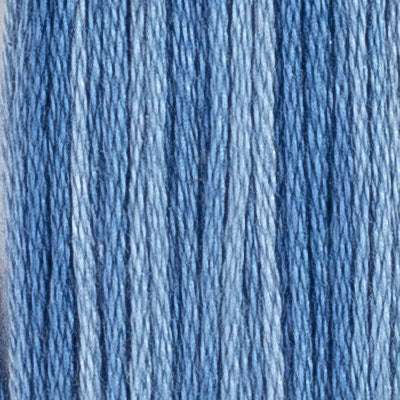 House of Embroidery Stranded Cotton - Blues, Purples & Greens