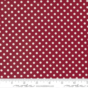 3005-14 Snow Dots -Cardinal