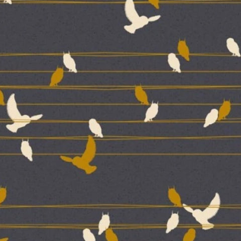 Birds on the Move by Stof Fabrics