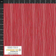 4512-684 Small Stripe Red