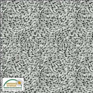 4514-056 Heart Shapes Grey