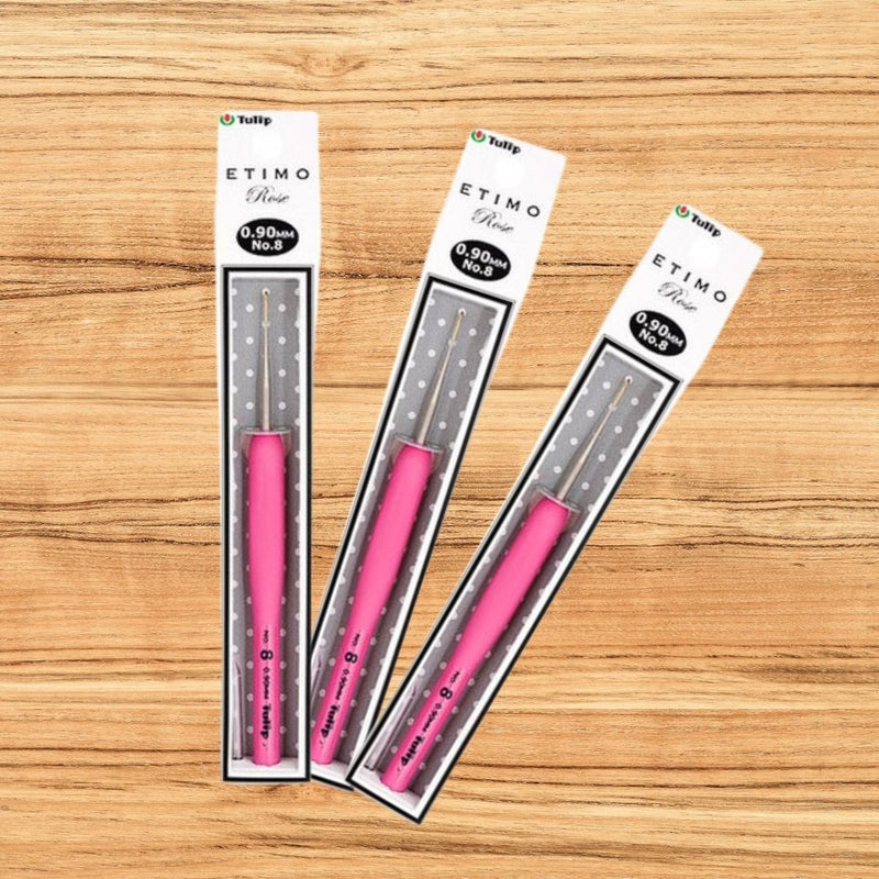 Tulip Etimo Rose Crochet Hooks and Sets