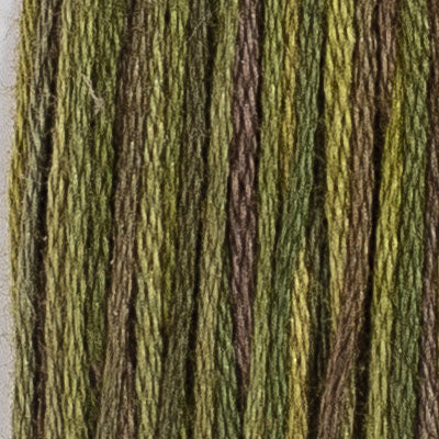 House of Embroidery Stranded Cotton - Blues, Purples & Greens