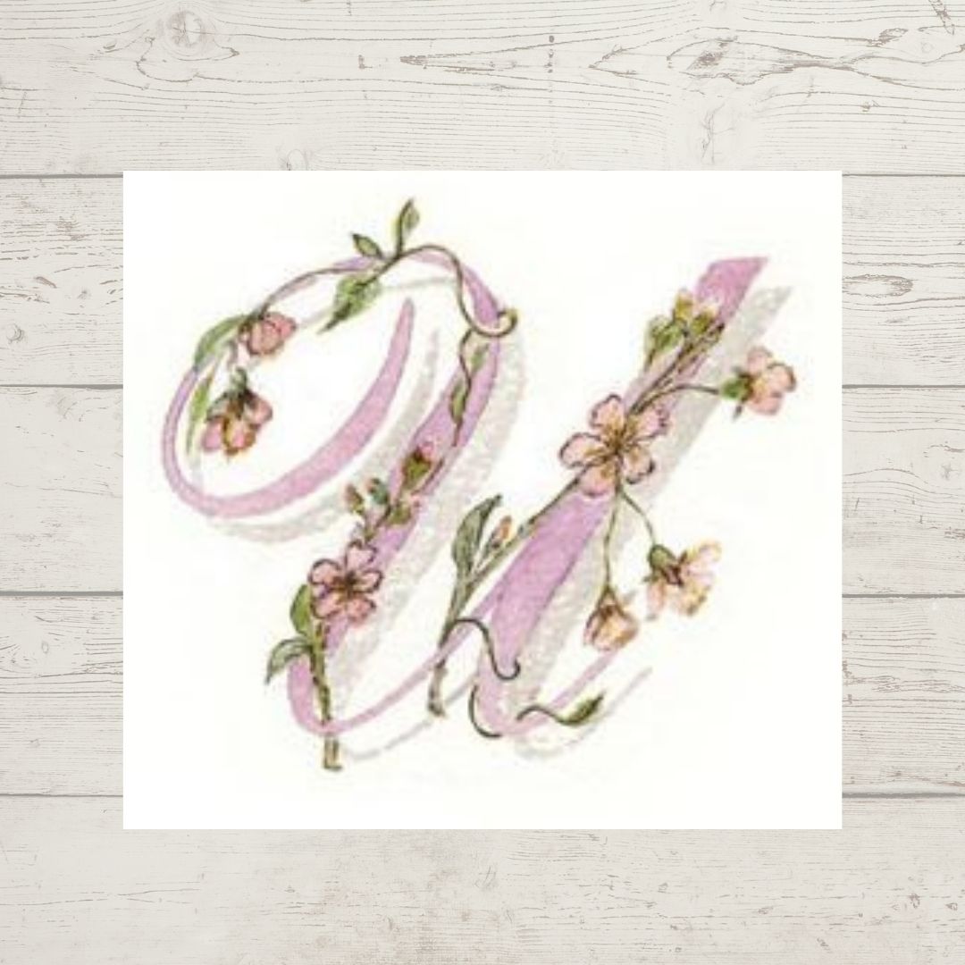 Dicraft Embroidery Panels - Monograms