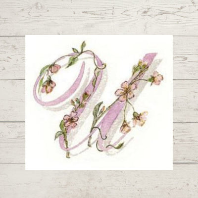 Dicraft Embroidery Panels - Monograms
