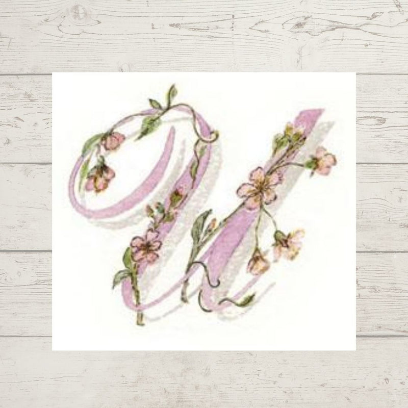 Dicraft Embroidery Panels - Monograms