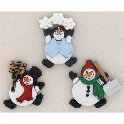 Dress It Up Embellishments - Christmas Buttons