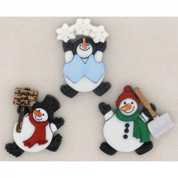 Dress It Up Embellishments - Christmas Buttons