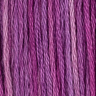 House of Embroidery Stranded Cotton - Blues, Purples & Greens