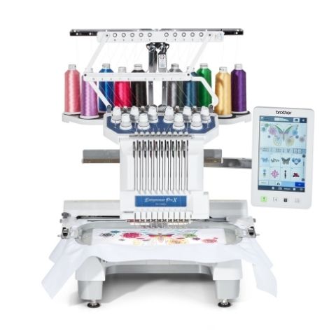 Brother PR1055X Ten Needle Embroidery Machine