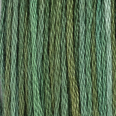 House of Embroidery Stranded Cotton - Blues, Purples & Greens
