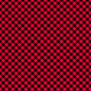 HG9700-89 Checks Red/Black