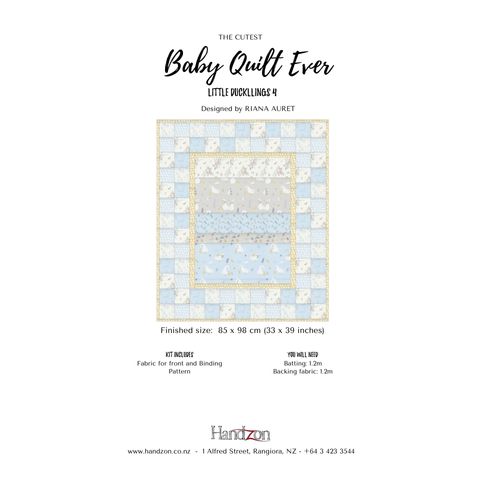 The Cutest Baby Quilt Ever Kits