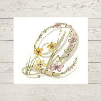 Dicraft Embroidery Panels - Monograms