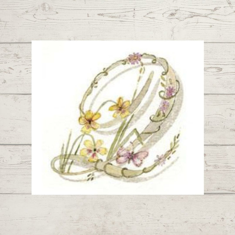 Dicraft Embroidery Panels - Monograms