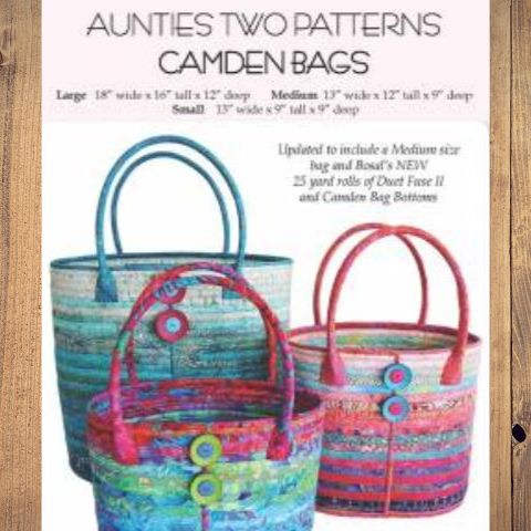 Aunties Two Patterns - Camden Bags AT285