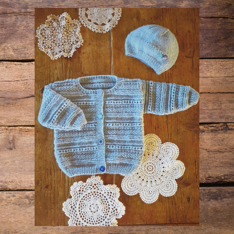 BC105 - Carmel Cardi and Hat