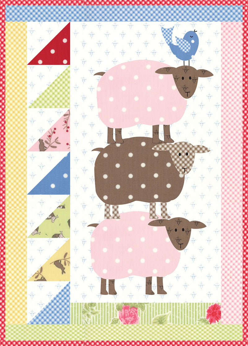 Jelly Beans Small Quilt Pattern by Bunny Hill Designs