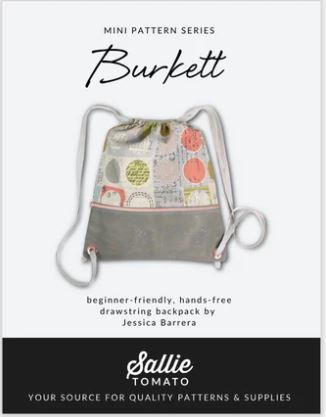 Burkett Bag Pattern by Sallie Tomato