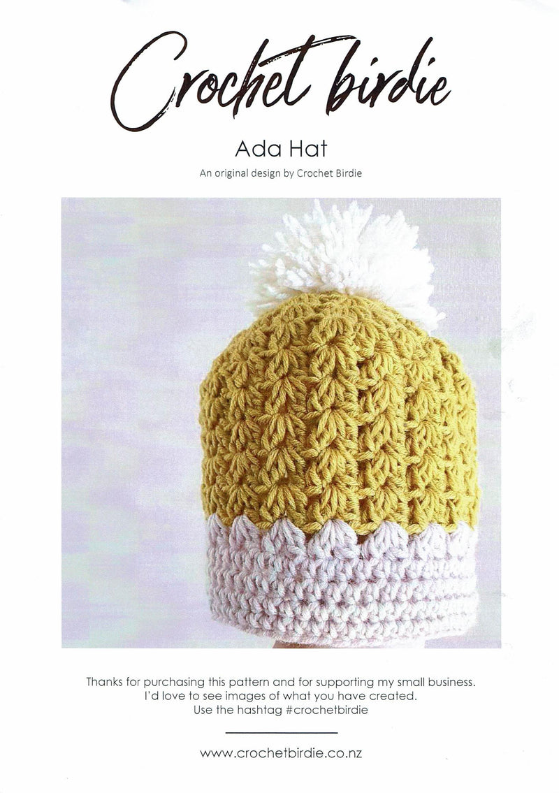 Crochet Birdie - Ada Hat