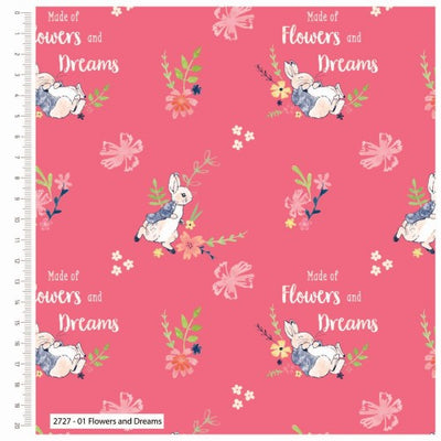 Peter Rabbit by Beatrix Potter for Visage Textiles
