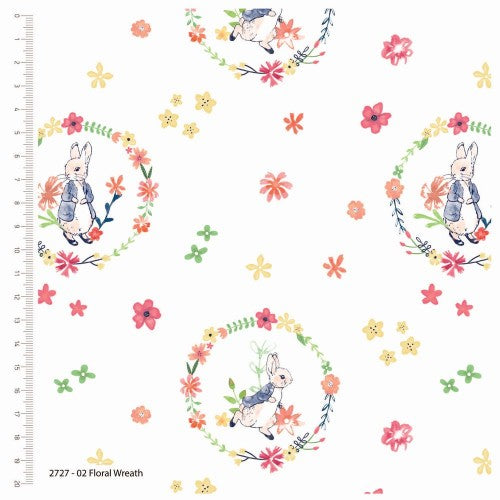Peter Rabbit by Beatrix Potter for Visage Textiles