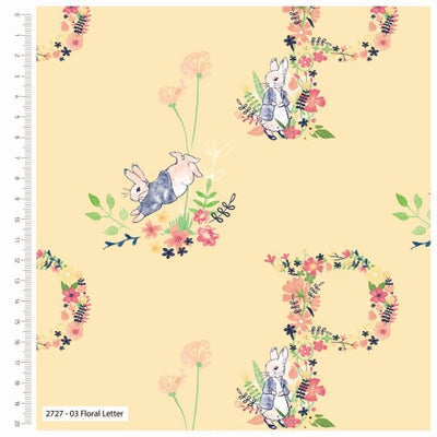Peter Rabbit by Beatrix Potter for Visage Textiles