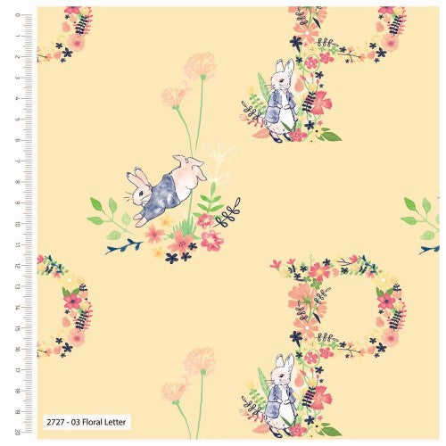 Peter Rabbit by Beatrix Potter for Visage Textiles