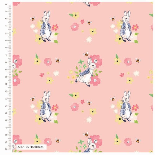 Peter Rabbit by Beatrix Potter for Visage Textiles