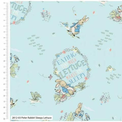 Peter Rabbit by Beatrix Potter for Visage Textiles