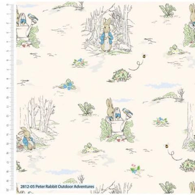 Peter Rabbit by Beatrix Potter for Visage Textiles